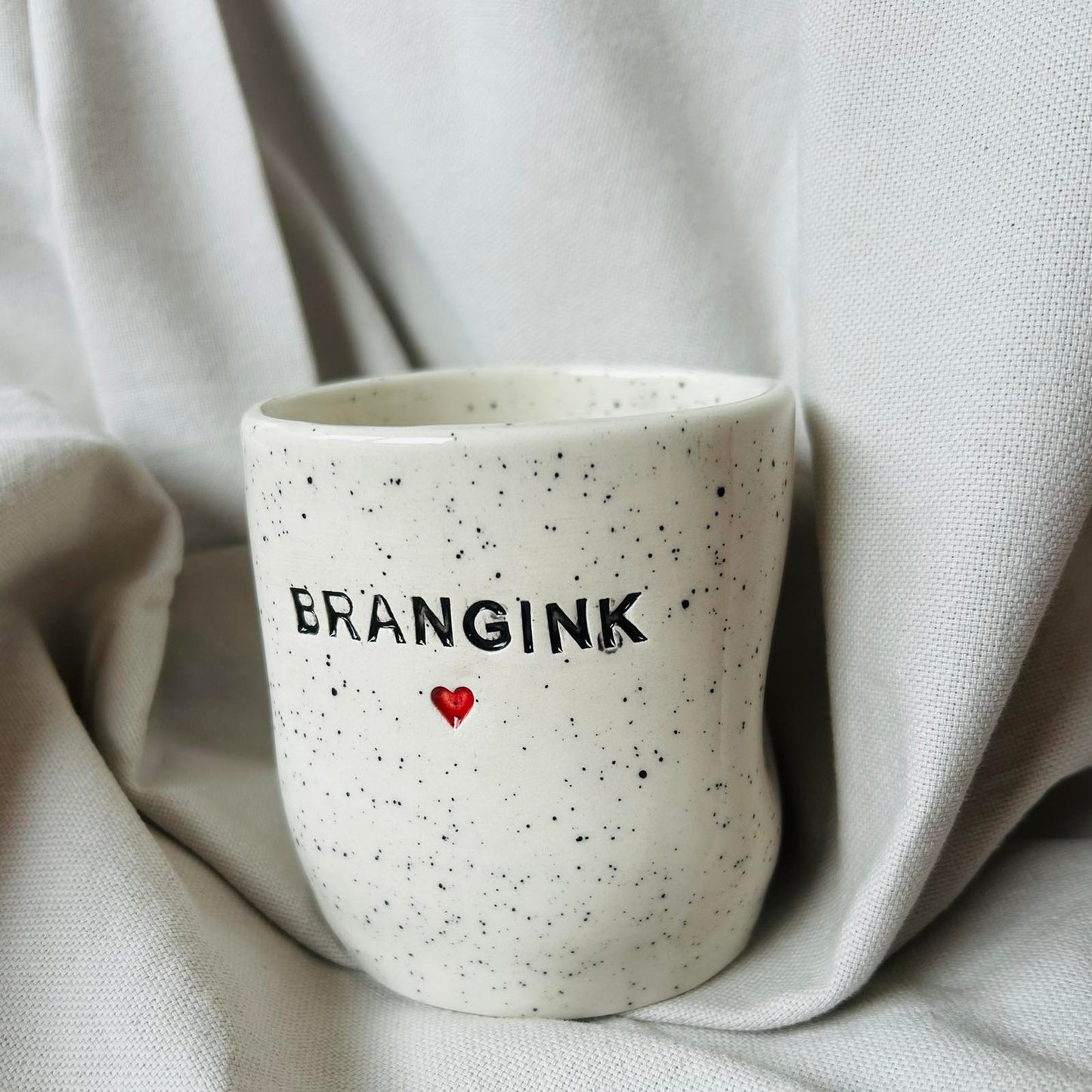 Jausmo puodelis "Brangink"