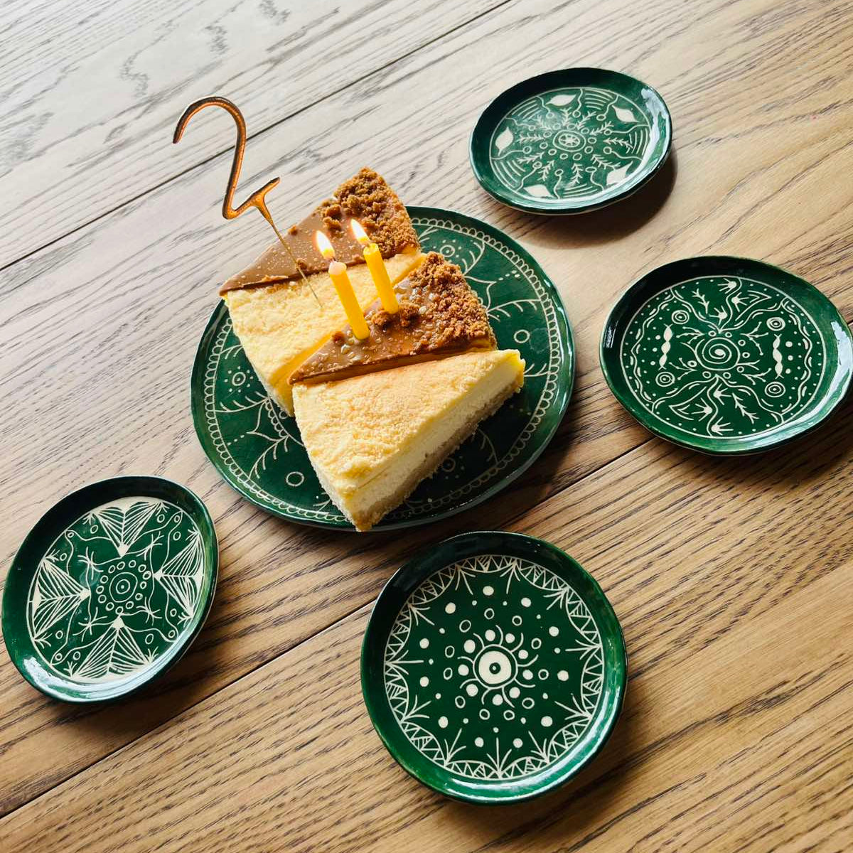 Servizas su lėkšte "Mandala"