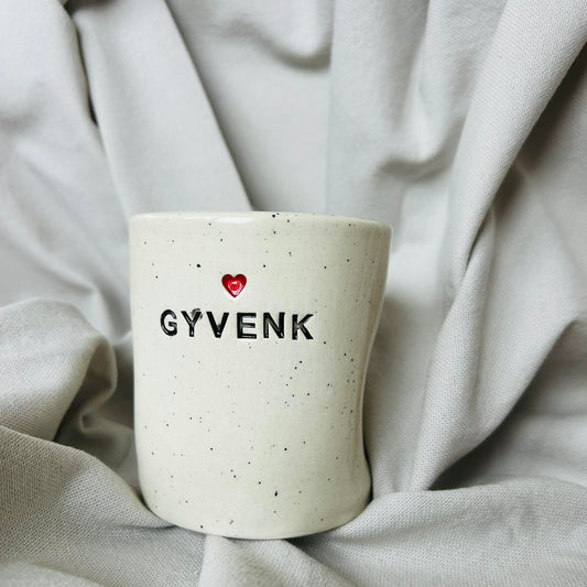 Jausmo puodelis "Gyvenk"